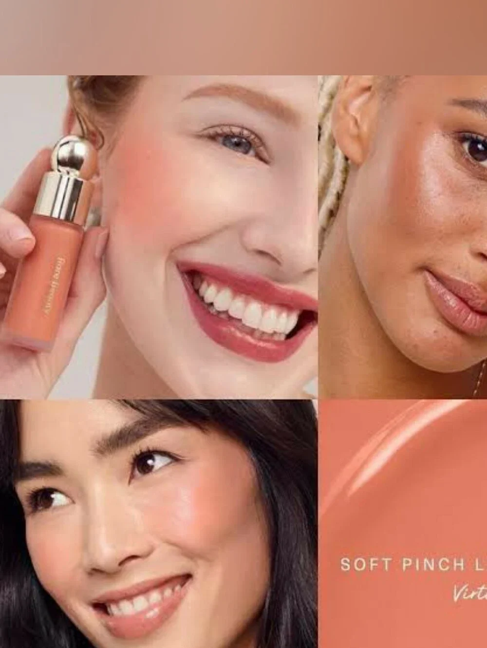 🌻Face Need🌻BNIB Rare Beauty Fullsize VIRTUE Soft Pinch Dewy Liquid Blush!$25Re